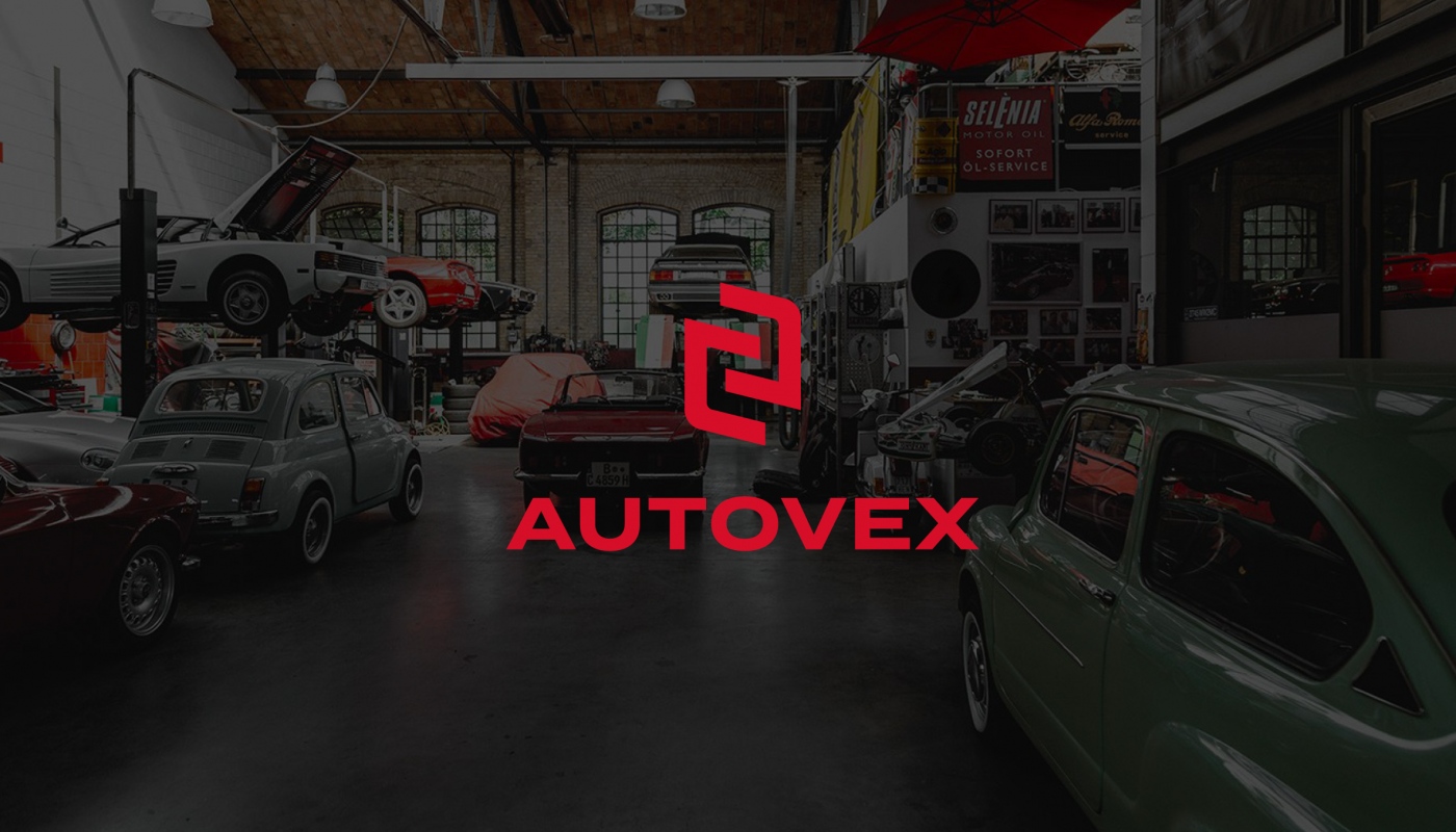Autovex logo a identita
