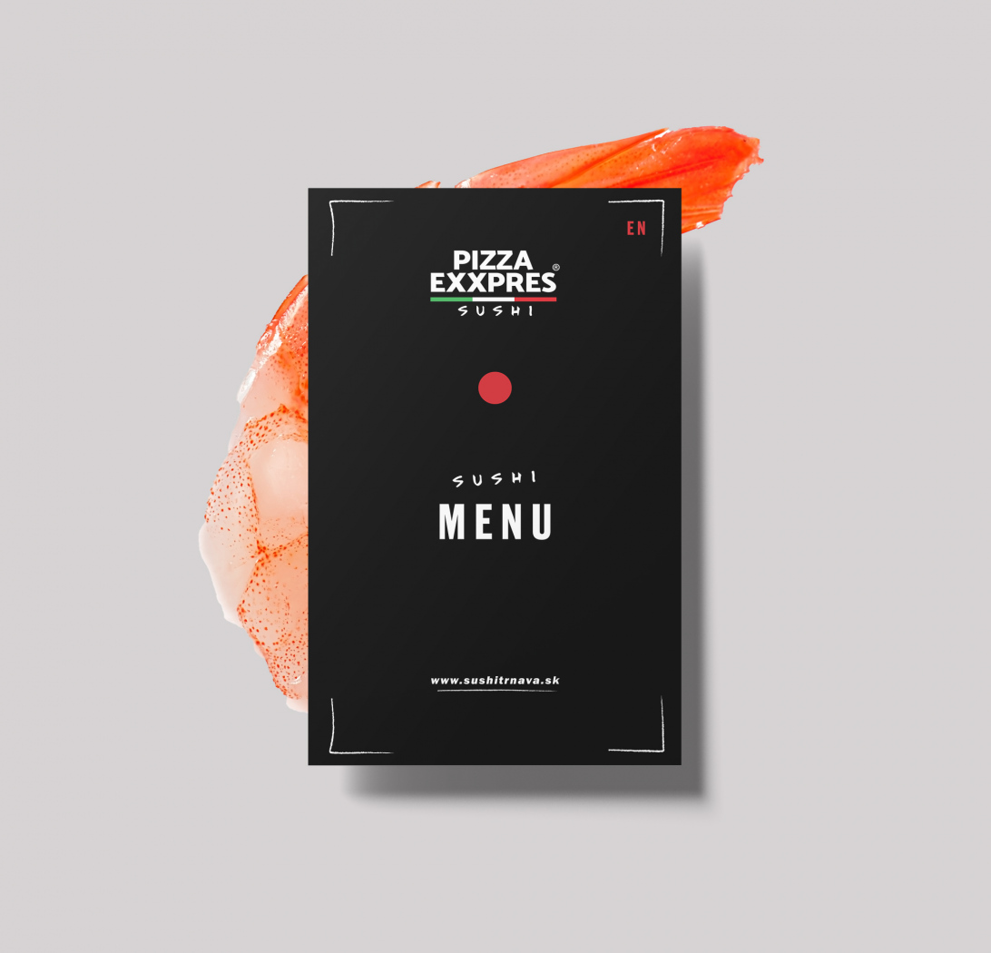 Sushi menu pre Exxpres
