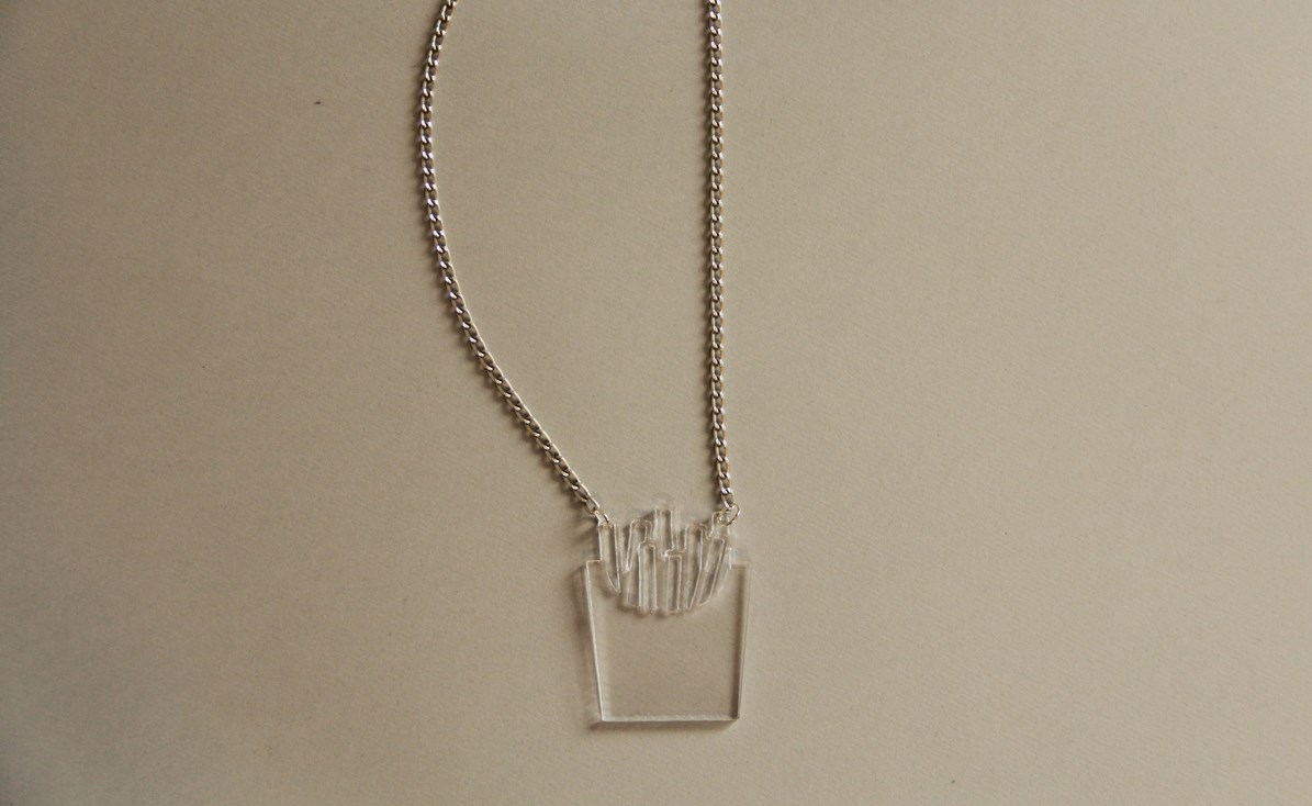 Náhrdelník hranolky